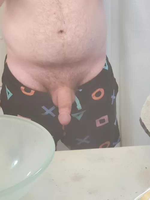 wanted to show off my Playstation shorts nothing else going on by GrimPanda44