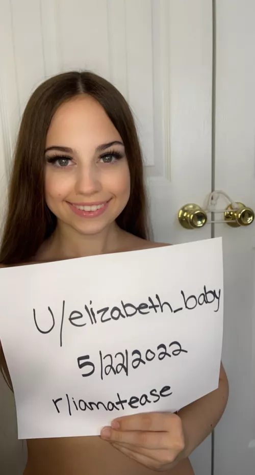 Wanting to get verified as a tease! 😏 by elizabeth_baby