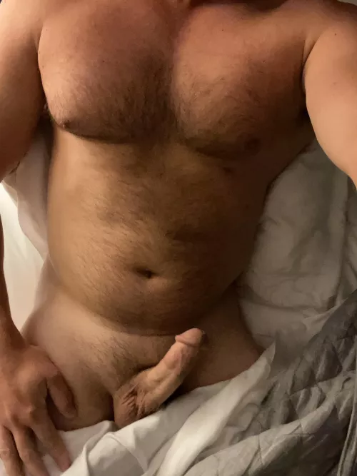 Wanting to get wild in bed tonight. by bearybisexy