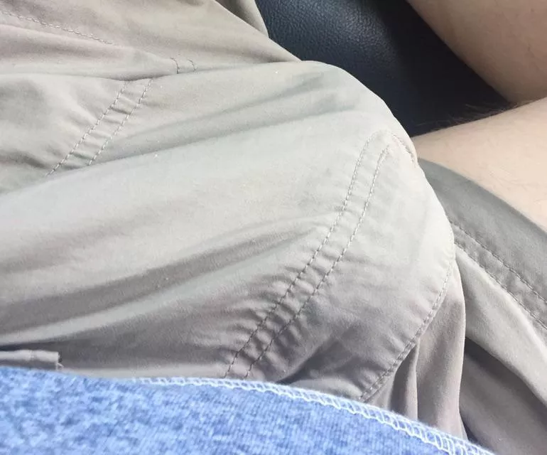 Warm day, shorts bulge. posted by indianamale7