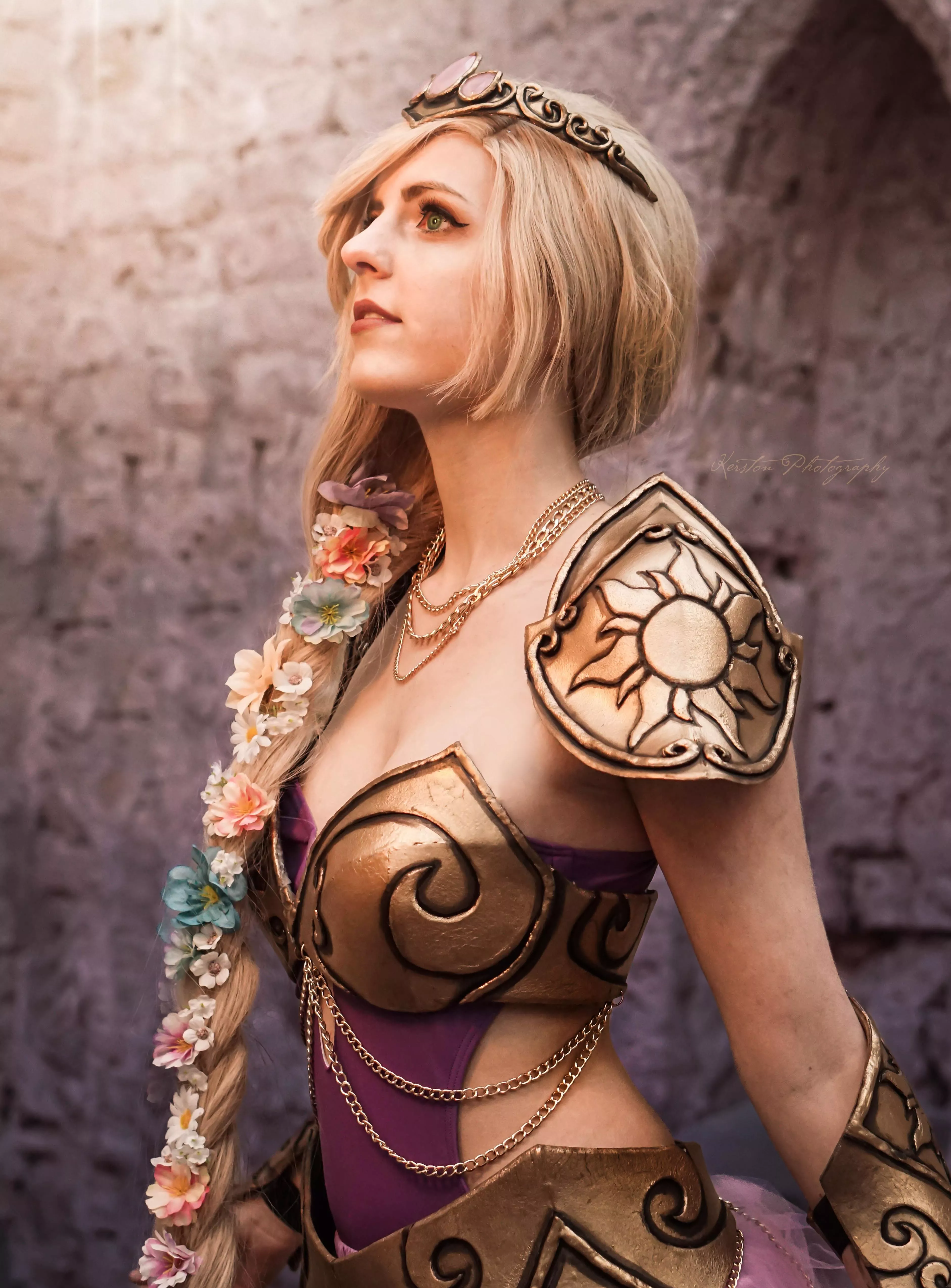 Warrior Rapunzel cosplay 🌞 posted by iloshiro