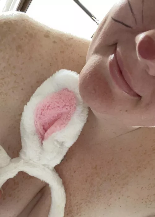 Was a good bunny for the day but now I’m ready for my carrot by LynnaJean