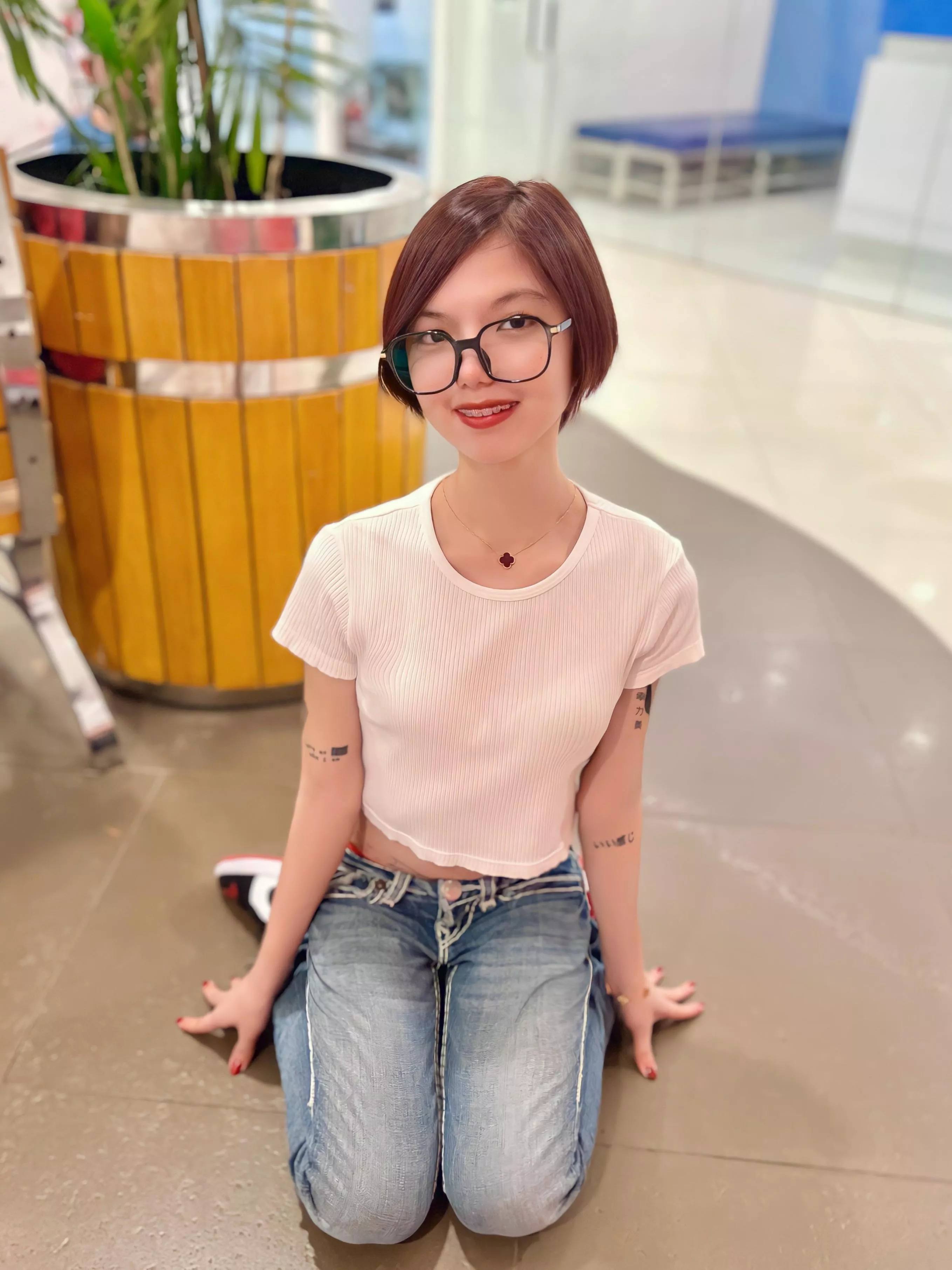 Was tired walking, 😊 posted by bhelesguerra_