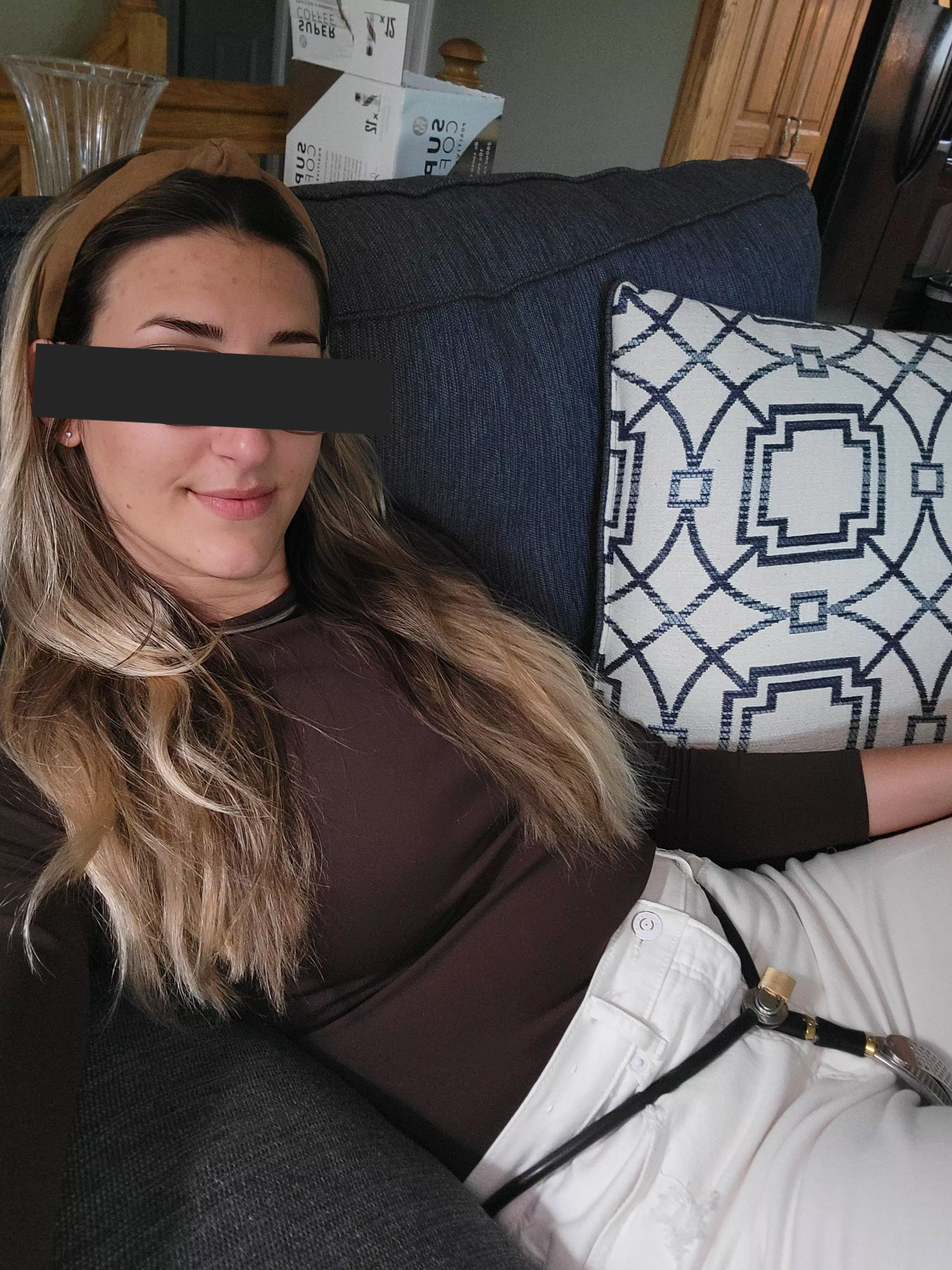 Was told I can only be unlocked i[F] I wet myself...🤔😅 posted by collaredbabe