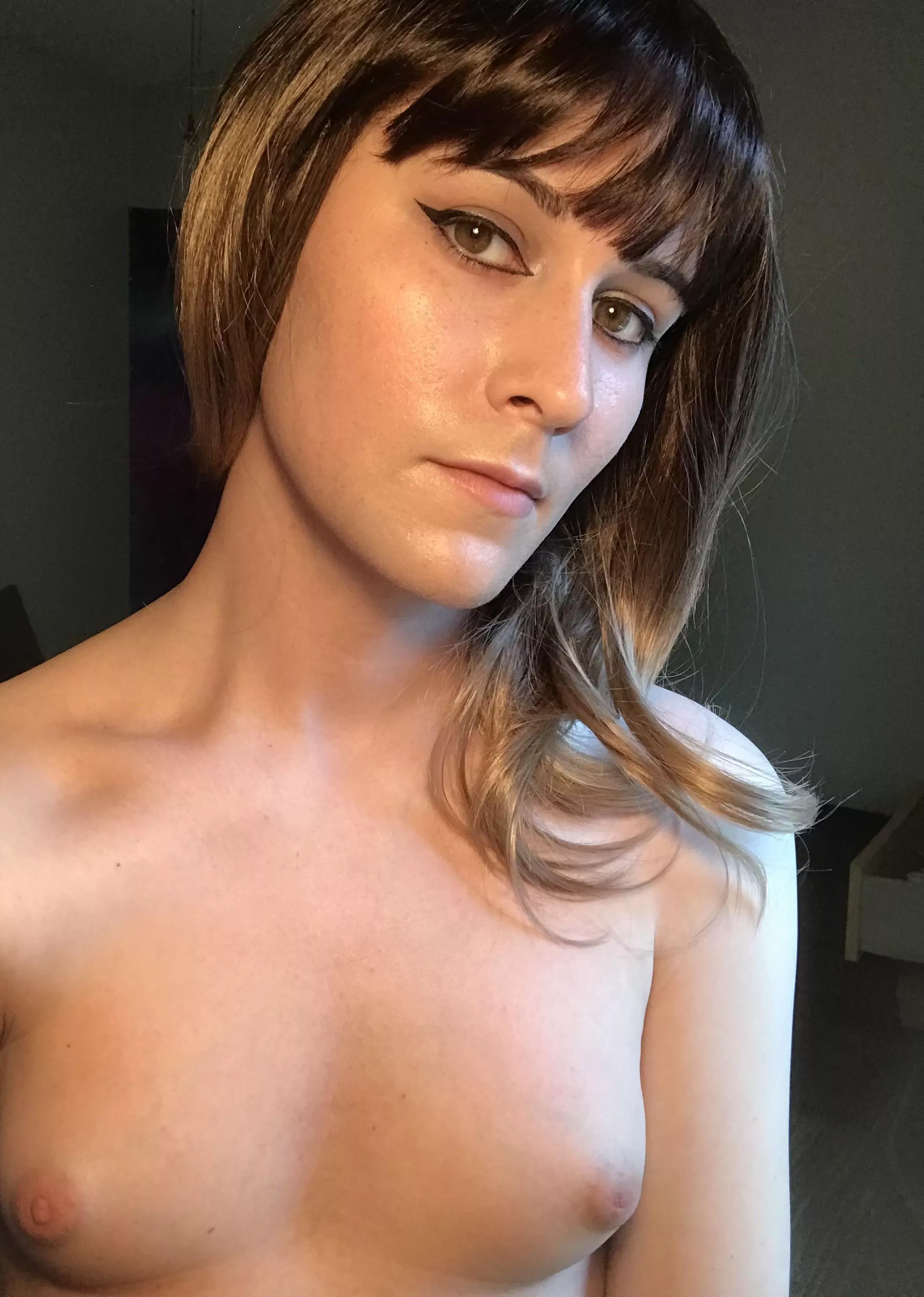 Was told I pass better with my tits out posted by happyinahaze