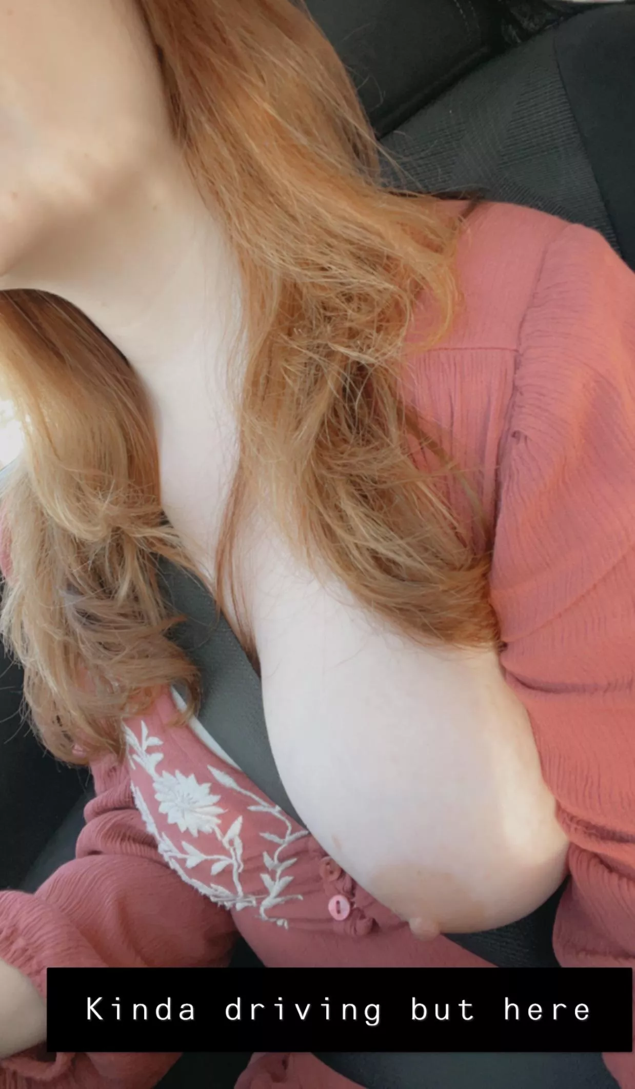 Was told to take this picture at the next red light so here we are 😛 posted by TheSapphireSiren