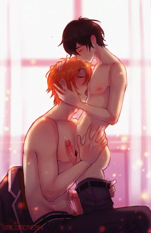 Was waiting for porn of these two (Sasaki and Miyano) by AlbertMendez442