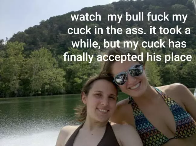 Watch my bull fuck my cuck bf in the ass... it took a while, but cucky has finally accepted his place posted by cinnamon333