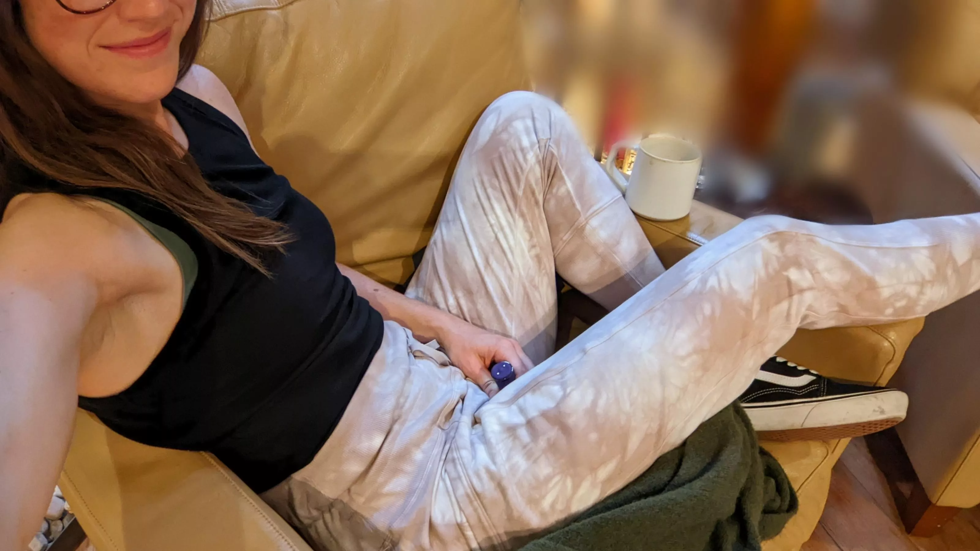 Watching porn with my vibrator in a coffee shop while a few hot guys on the next couch over talk loudly about biblical doctrine. 😏 posted by poppy_lamb