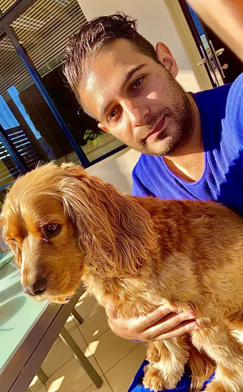 We both enjoy the sunshine ☀️ even when it’s winter. by Bubbly_Somewhere_577