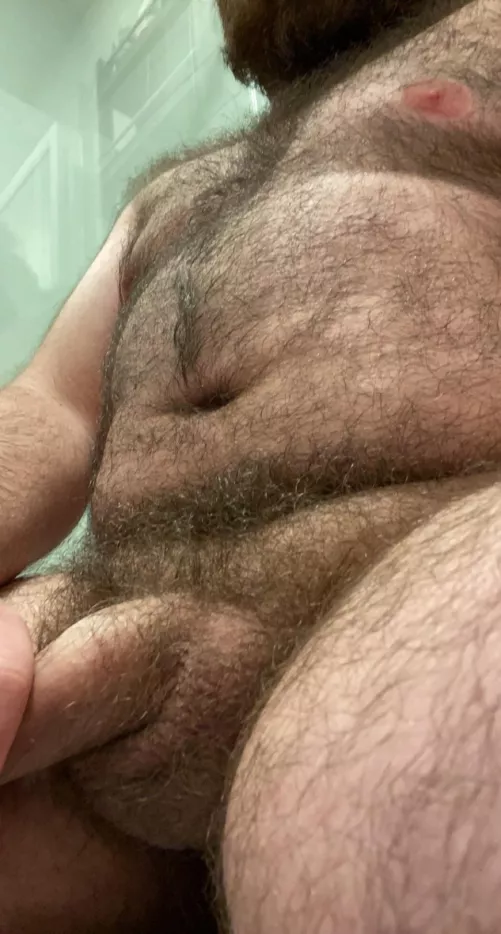 We go for a round before showering? 🐻🍆 hmu by beardnhairy