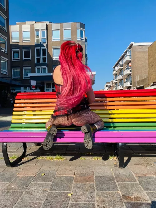 we love a pride bench by NamiNyx