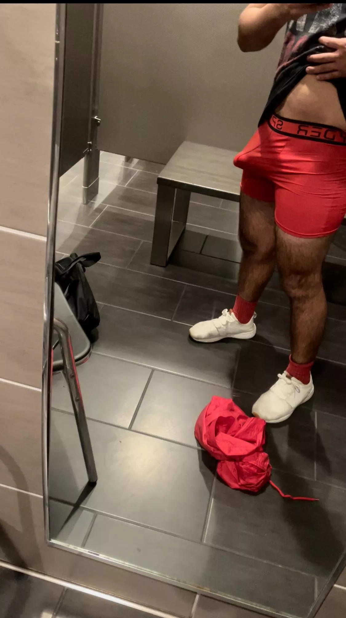 We might’ve taken too much pre-workout . What do you think ? posted by 8----D---