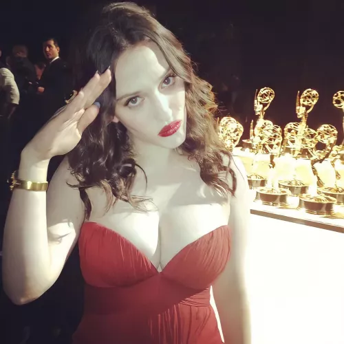 We salute you too, Kat Dennings by cor0094