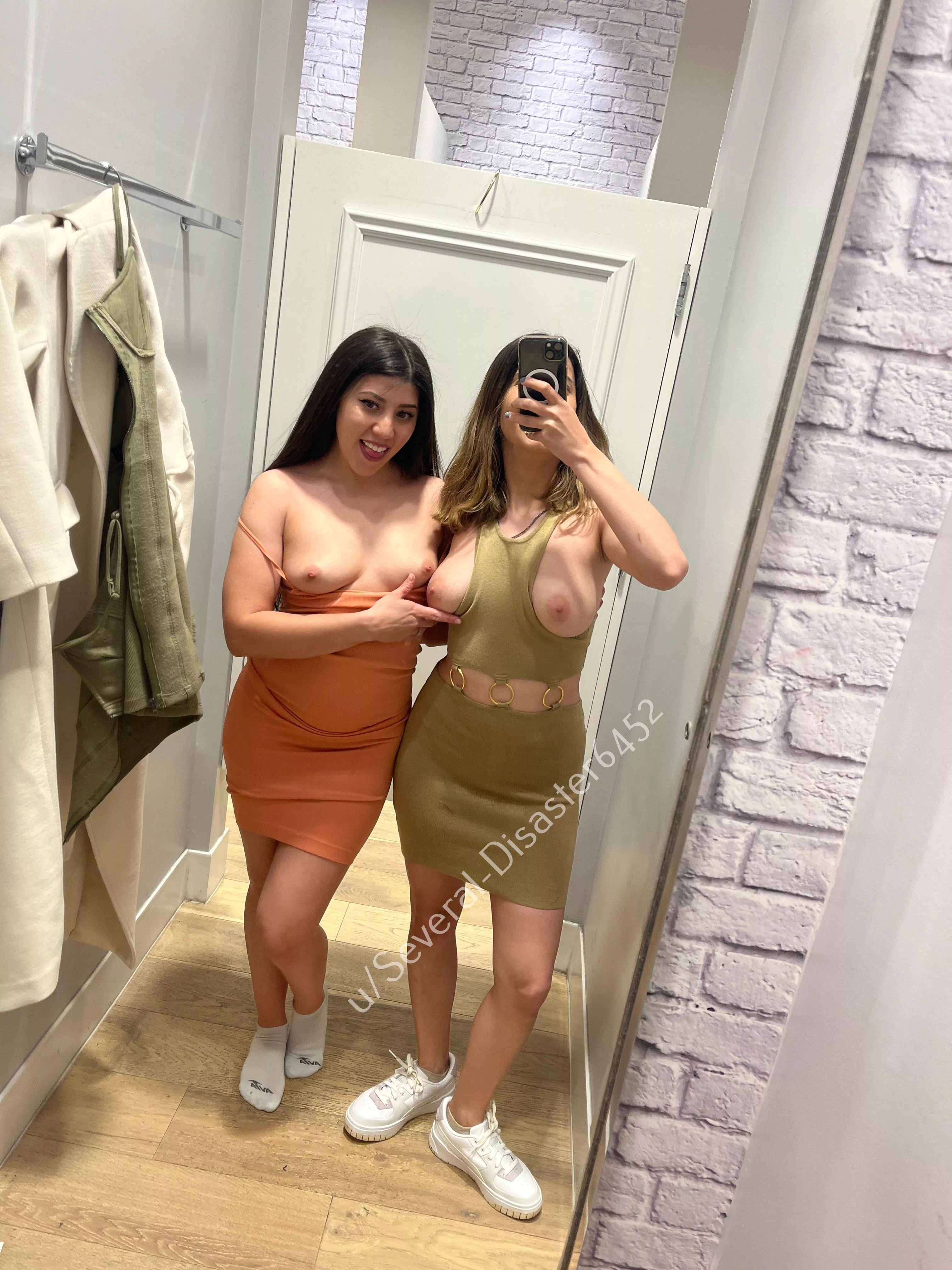 We were dirty dirty with Kourtney yesterday at mall. We flashed, we masturbated at public 😋 It was tons of fun! posted by Several-Disaster6452