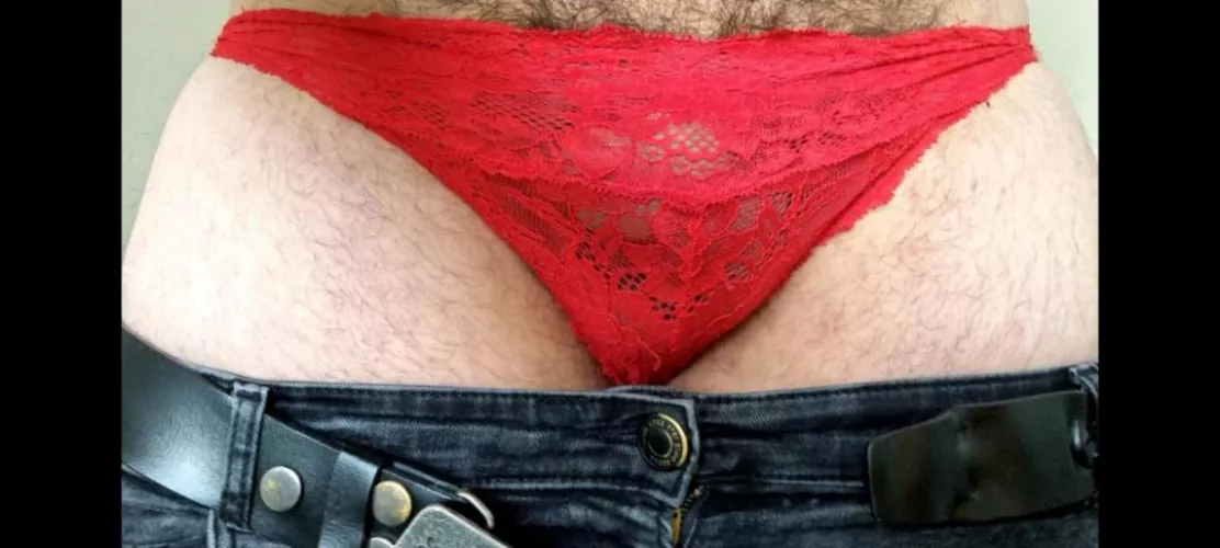 wearing panties outside at work for the first time, please DM me and make me horny at work. by landall18667