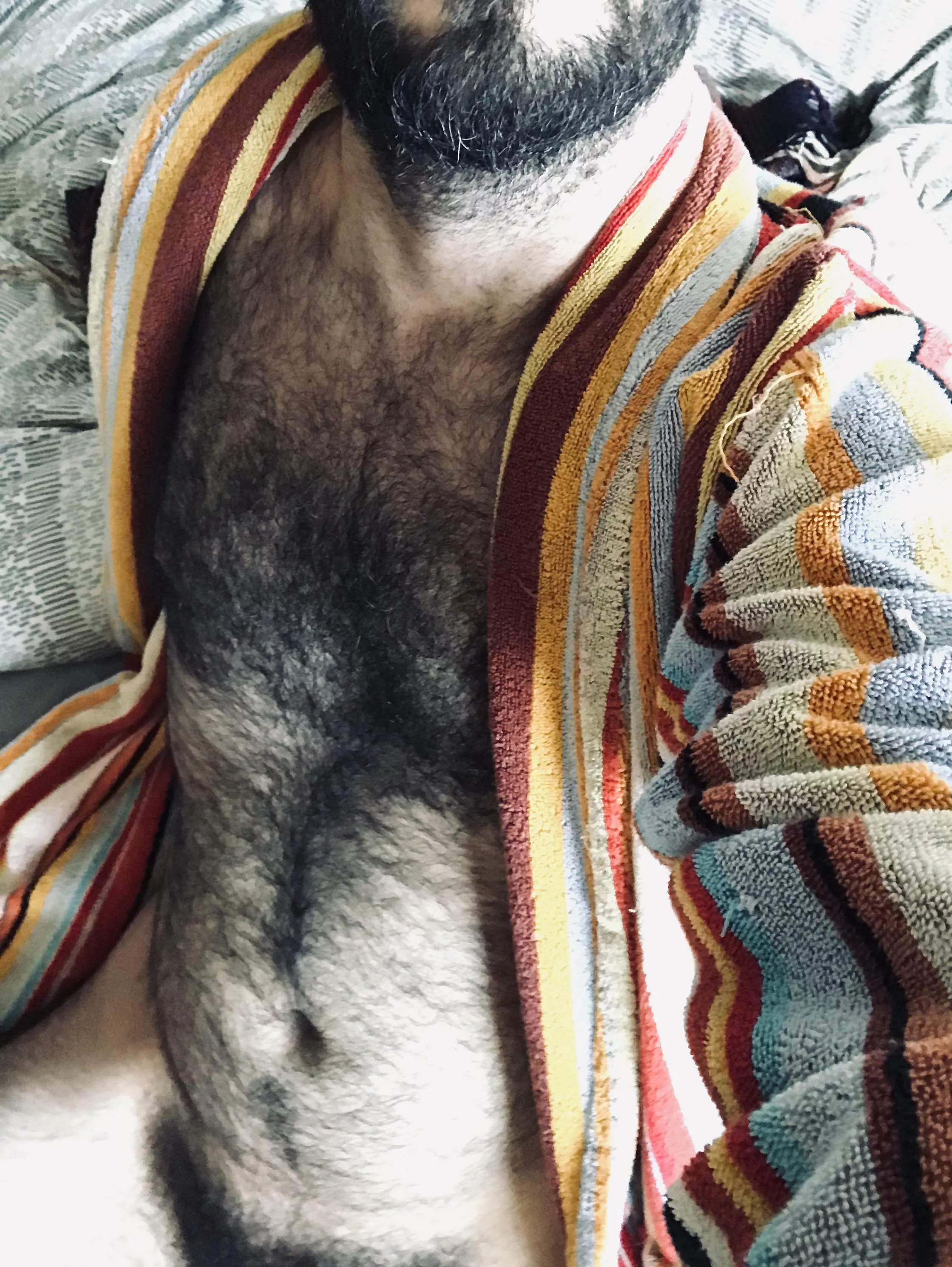 Wearing stripes and fur ??? posted by sentrecording