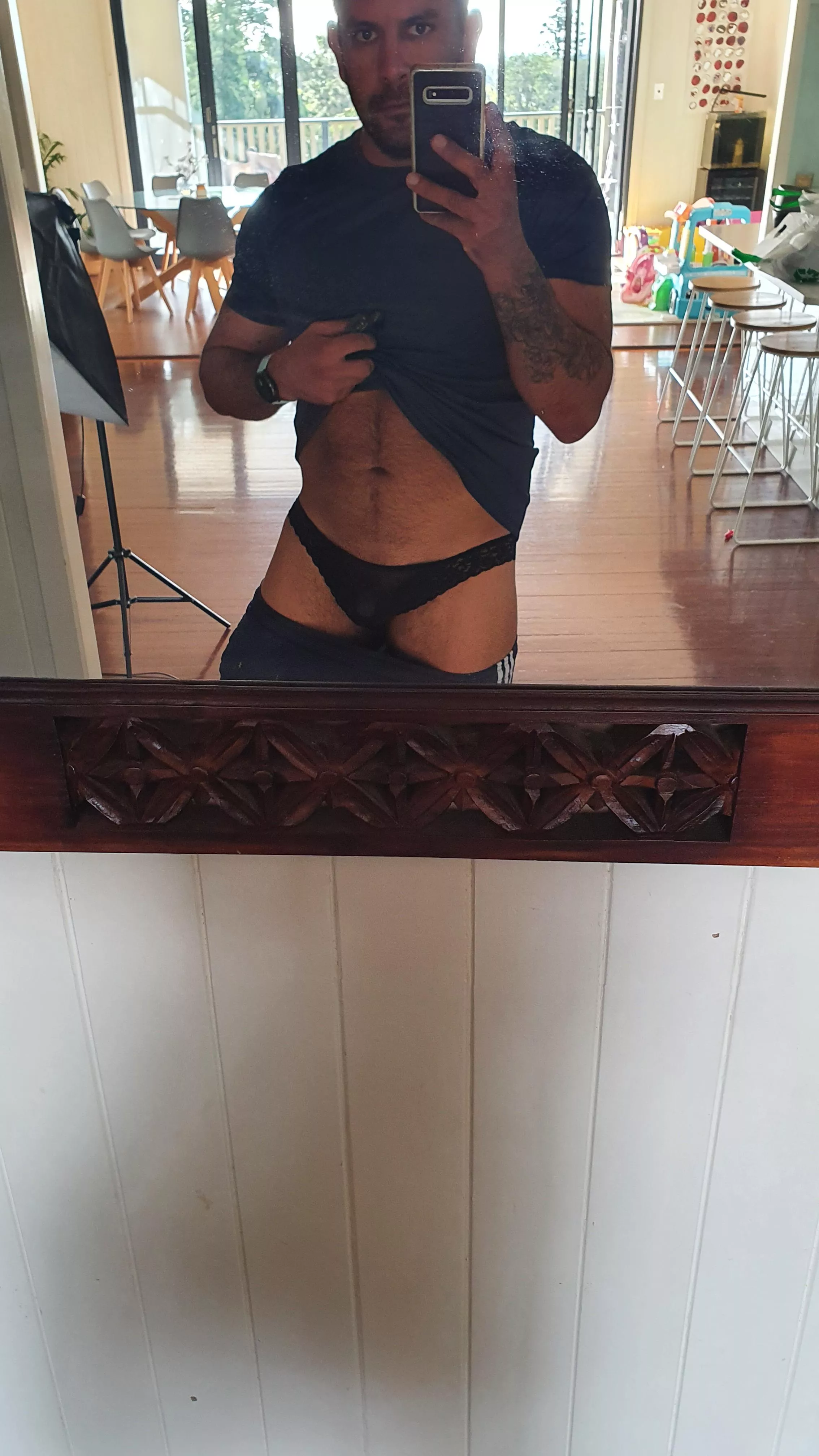 Wearing this for you today, chic sexy and smooth all day! posted by hamishfitfoodlove