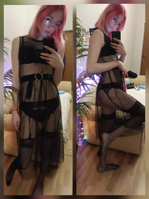 welcome back lady black 🖤💗 by yourprettykate