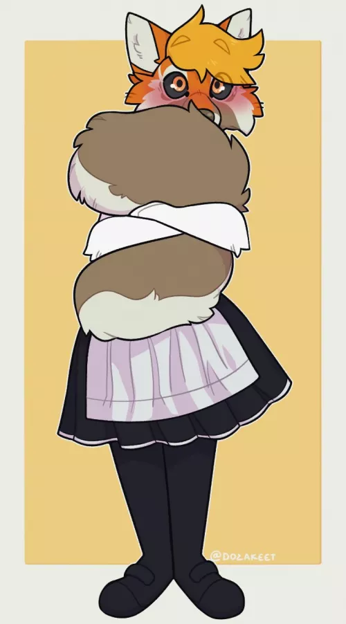 Welcome home Master! I missed you so much 💛 (Art by Dozakeet) by Render_yip