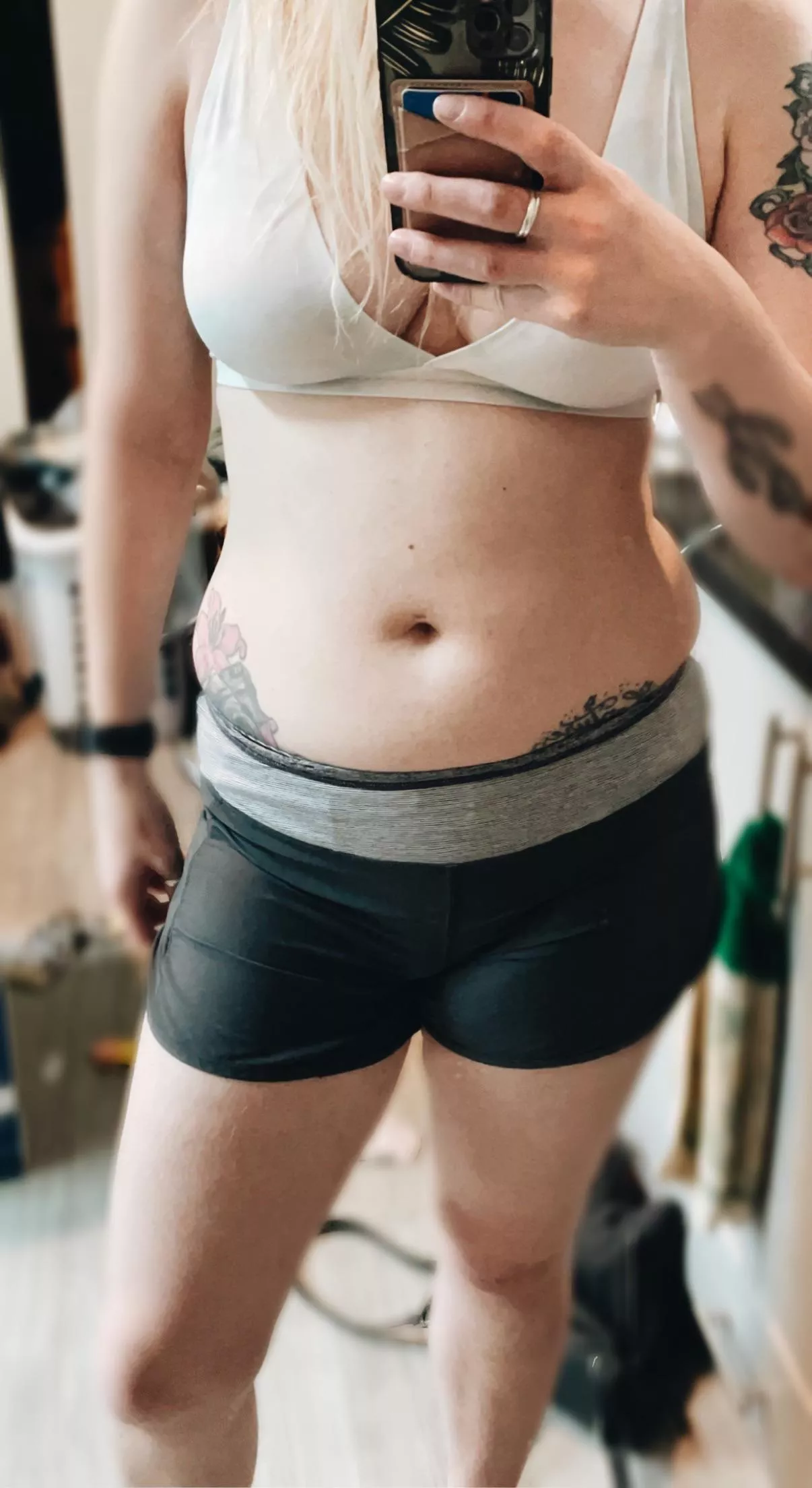 well… these are getting a bit snug 😅🐷 too many treats or not enough? posted by curious-clever