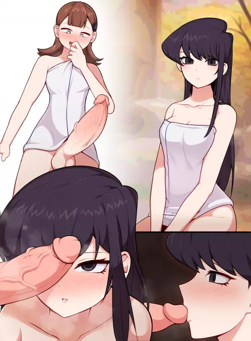 Well what are you waiting for Komi? Ahh.. It isn't gonna suck itself.. by Rozenmarine-