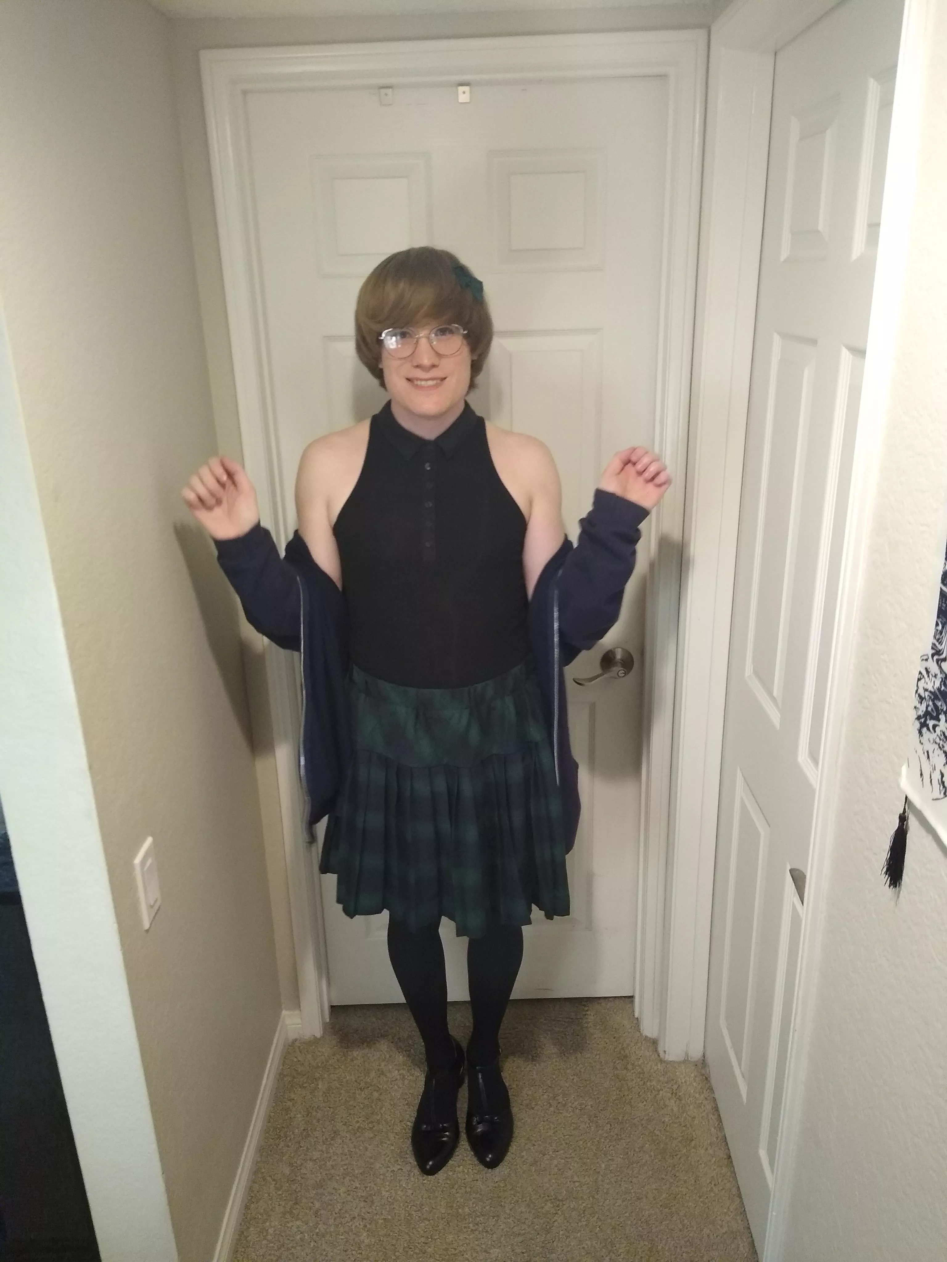 Went out for D&D in this outfit yesterday. Made some new friends and a blast connecting with people 😁 posted by BushmanIsWatchin