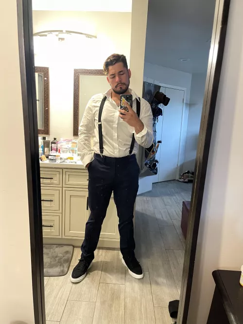 Went to a brunch for the first time. How do I look? by DomnickAtlas