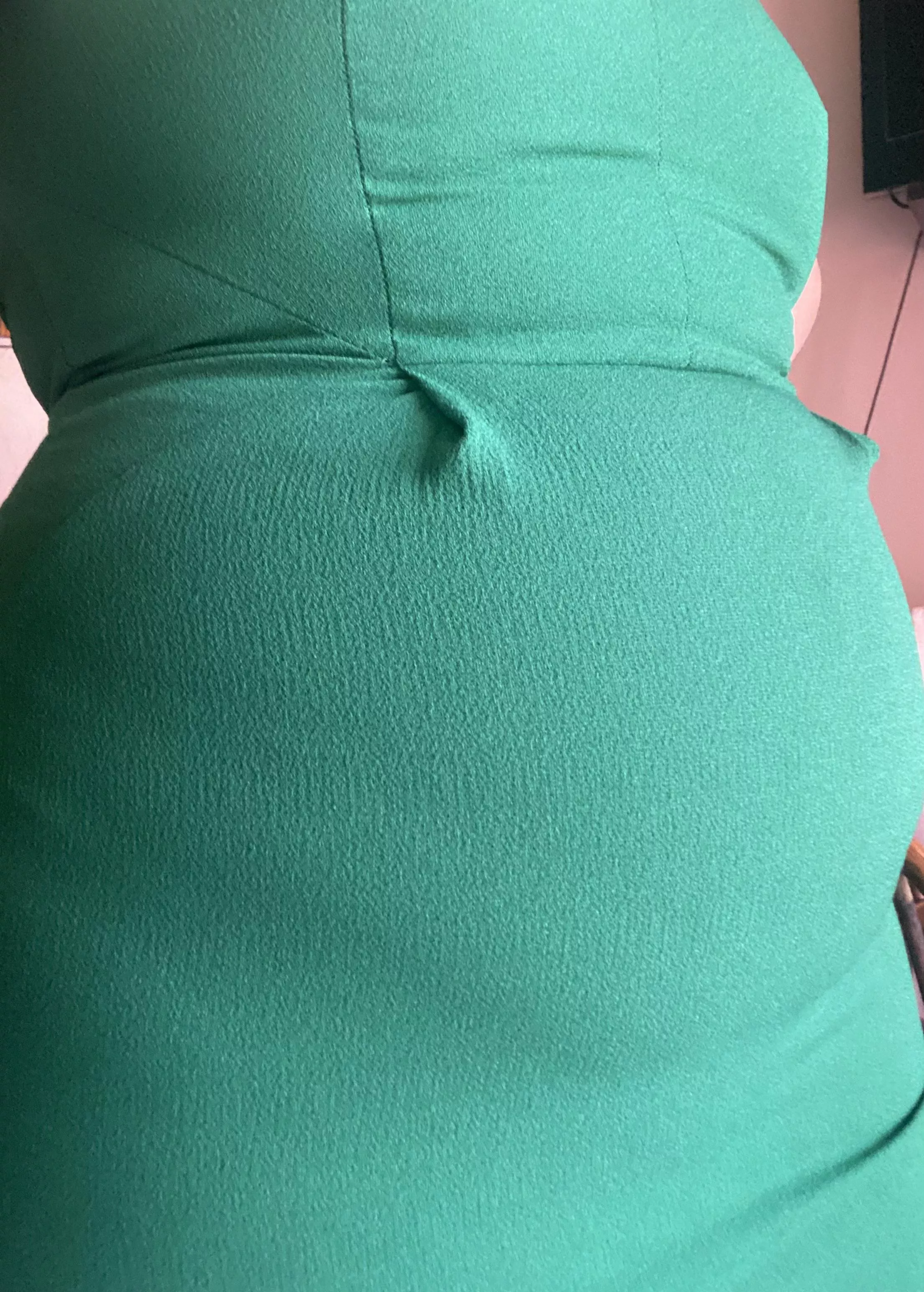 Went to a work lunch (Mexican) and on the way home my belly started bloating up. I had to waddle hope like this and can’t make it stop, I’ve grown so huge already. My dress is going to rip open. posted by rrb2468