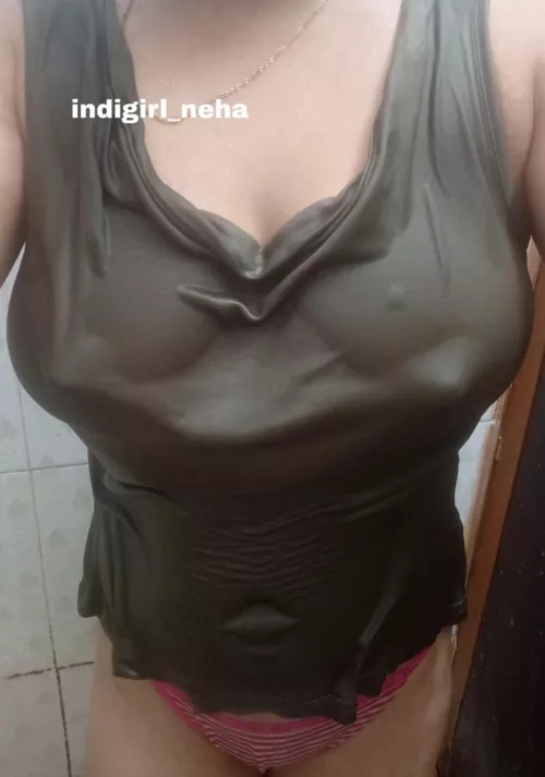 wet girl with weekend offer 💝👙❤️ by indigirl_neha