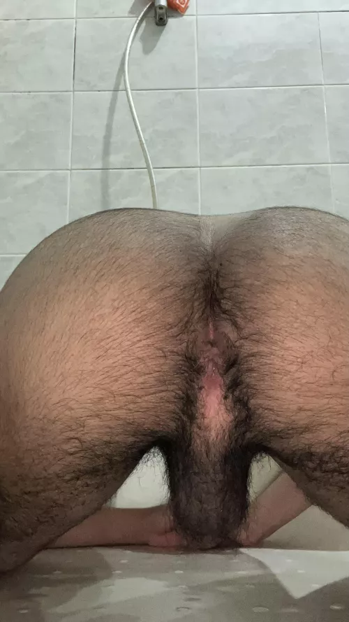 Wet hairy hole that needs a dick in it, any volunteers ? by genousen