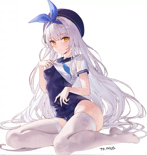 Wet Thighs by ArmorXIII