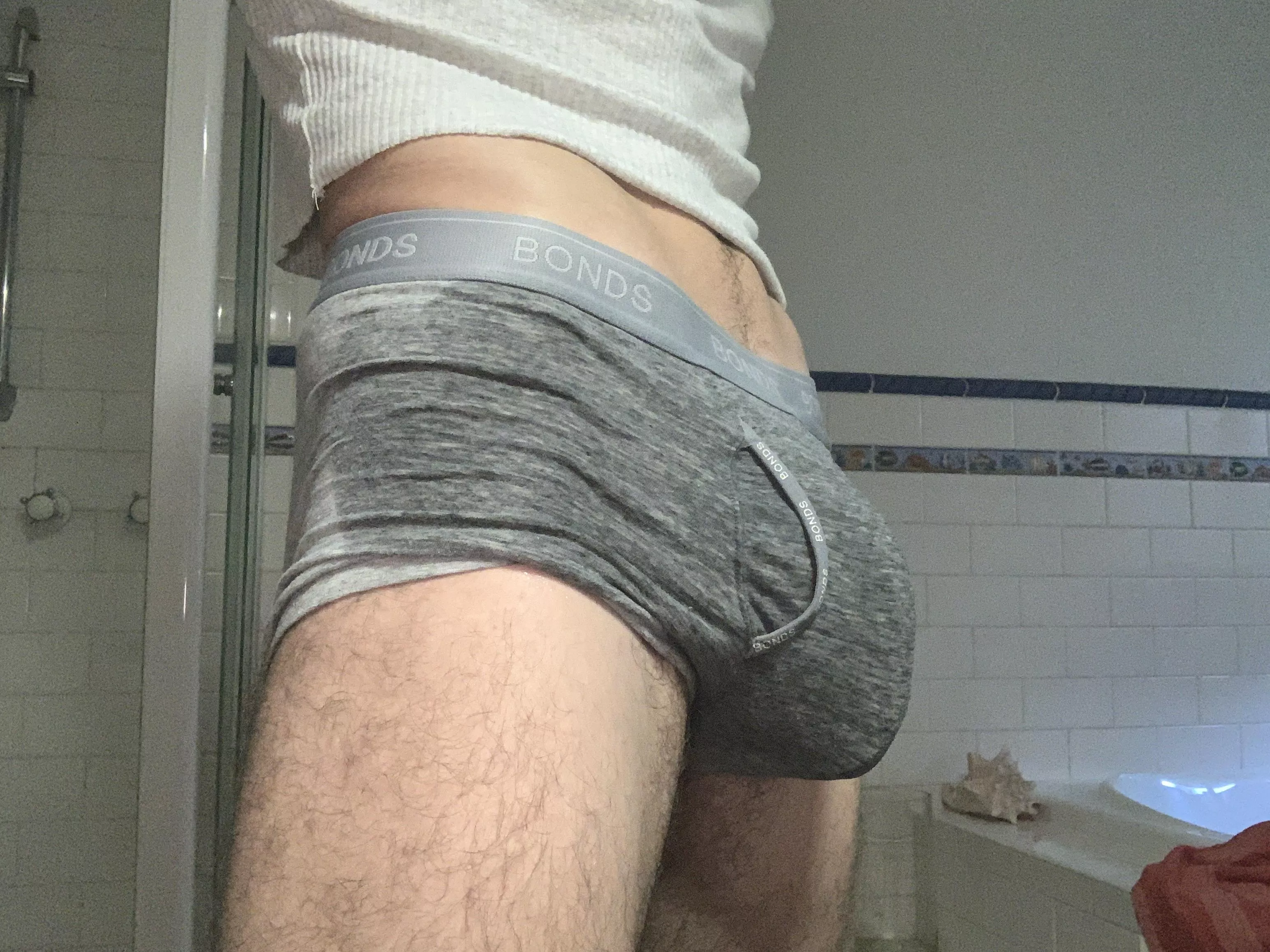 Wet undies after swim 🏊‍♂️ posted by Traditional-Ad2386