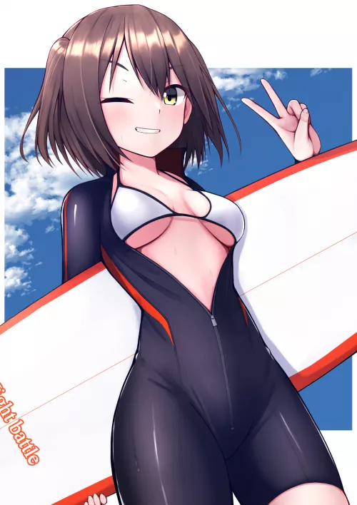 Wetsuit Sendai ( Tiemu) [Kantai Collection] by sequence_string