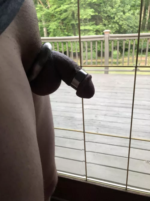 WFH and staying naked all day with this setup by theenringedgentleman