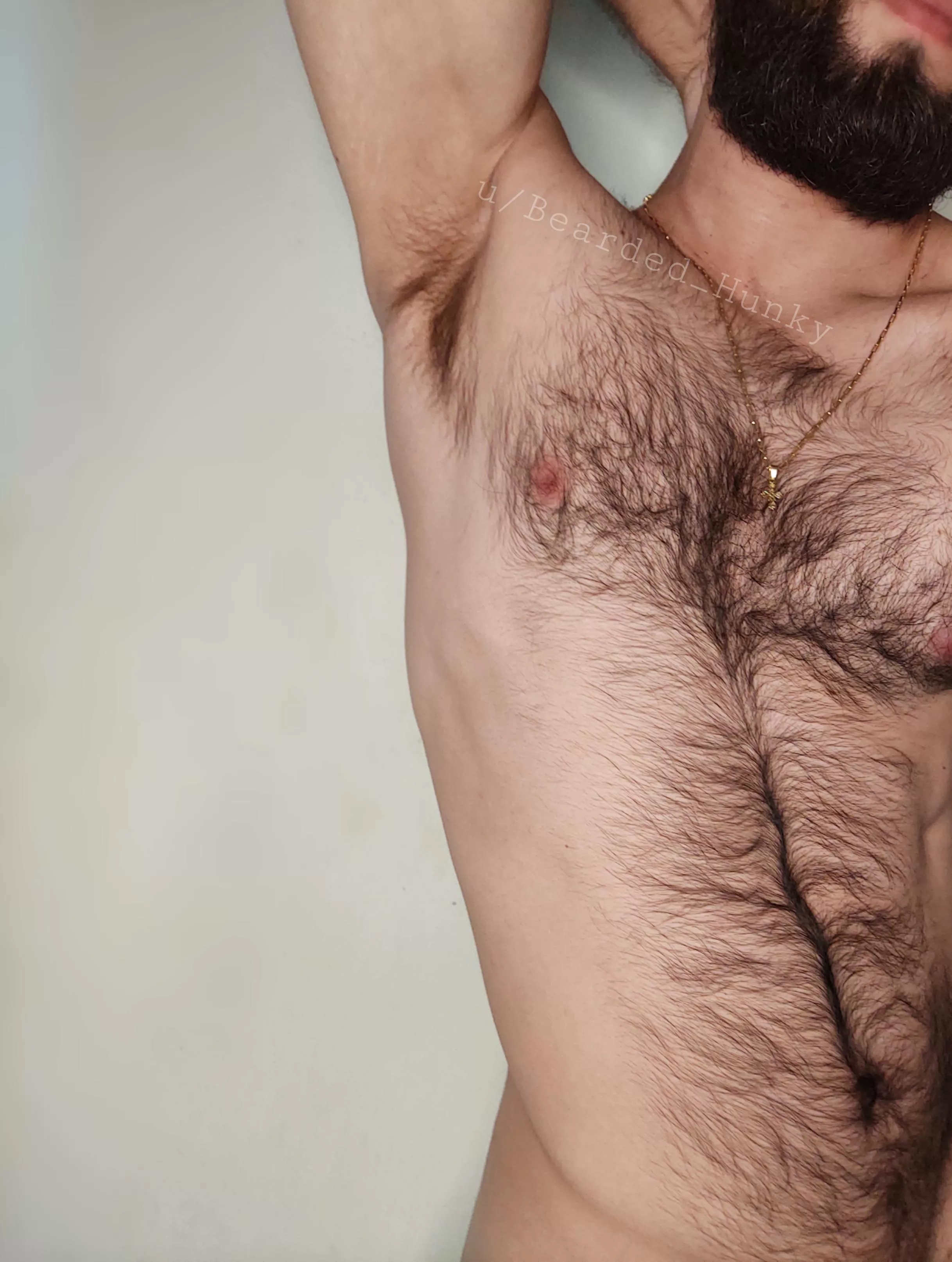 What about my armpit? posted by Bearded_Hunky
