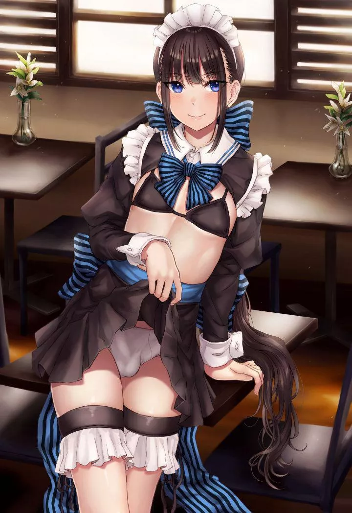 What are you doing if I’m your waiter posted by FemboySlave74