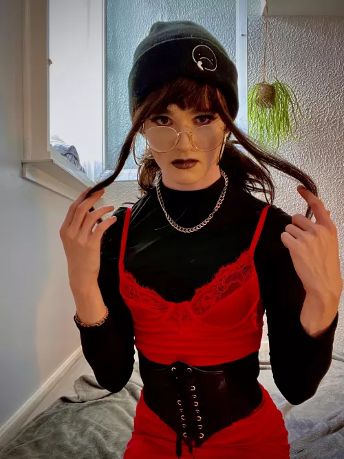 What are you looking at? 🥀 by ShakeSomeCake