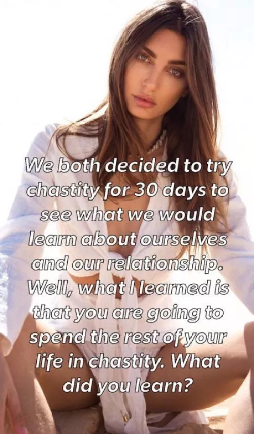 What did you learn? by lockedrod