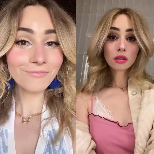 What do we think, should I make my lips even bigger? 🫦😘 by harpersinclare