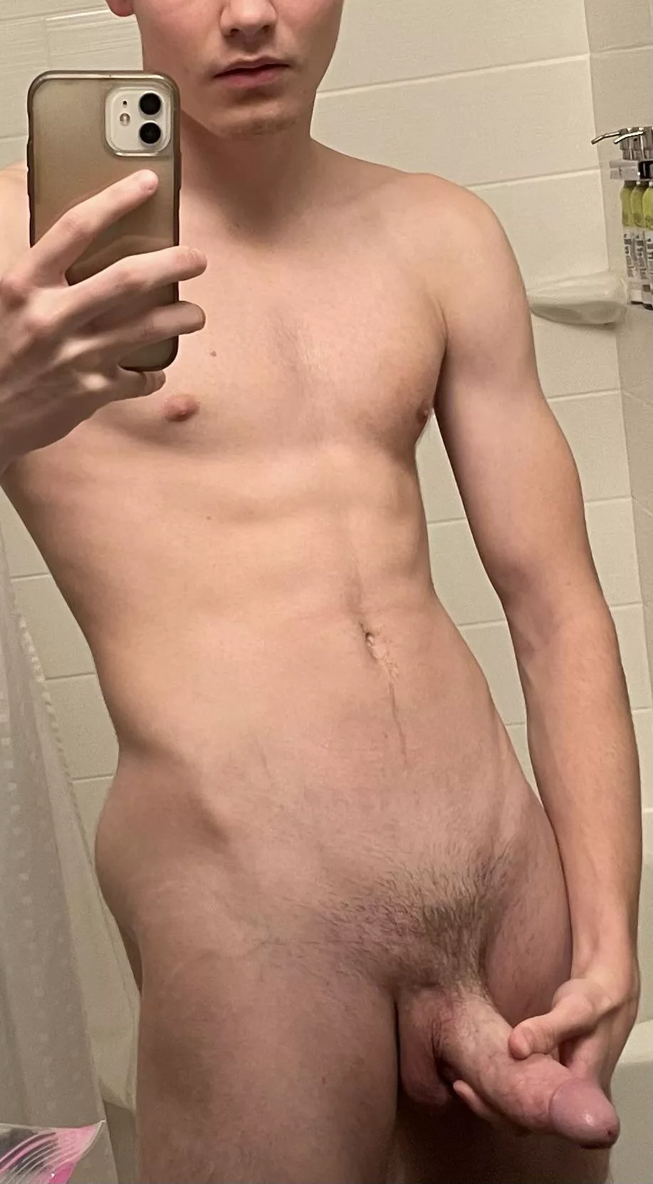 What do you like more? My abs or my cock?? posted by Okgolol_1515
