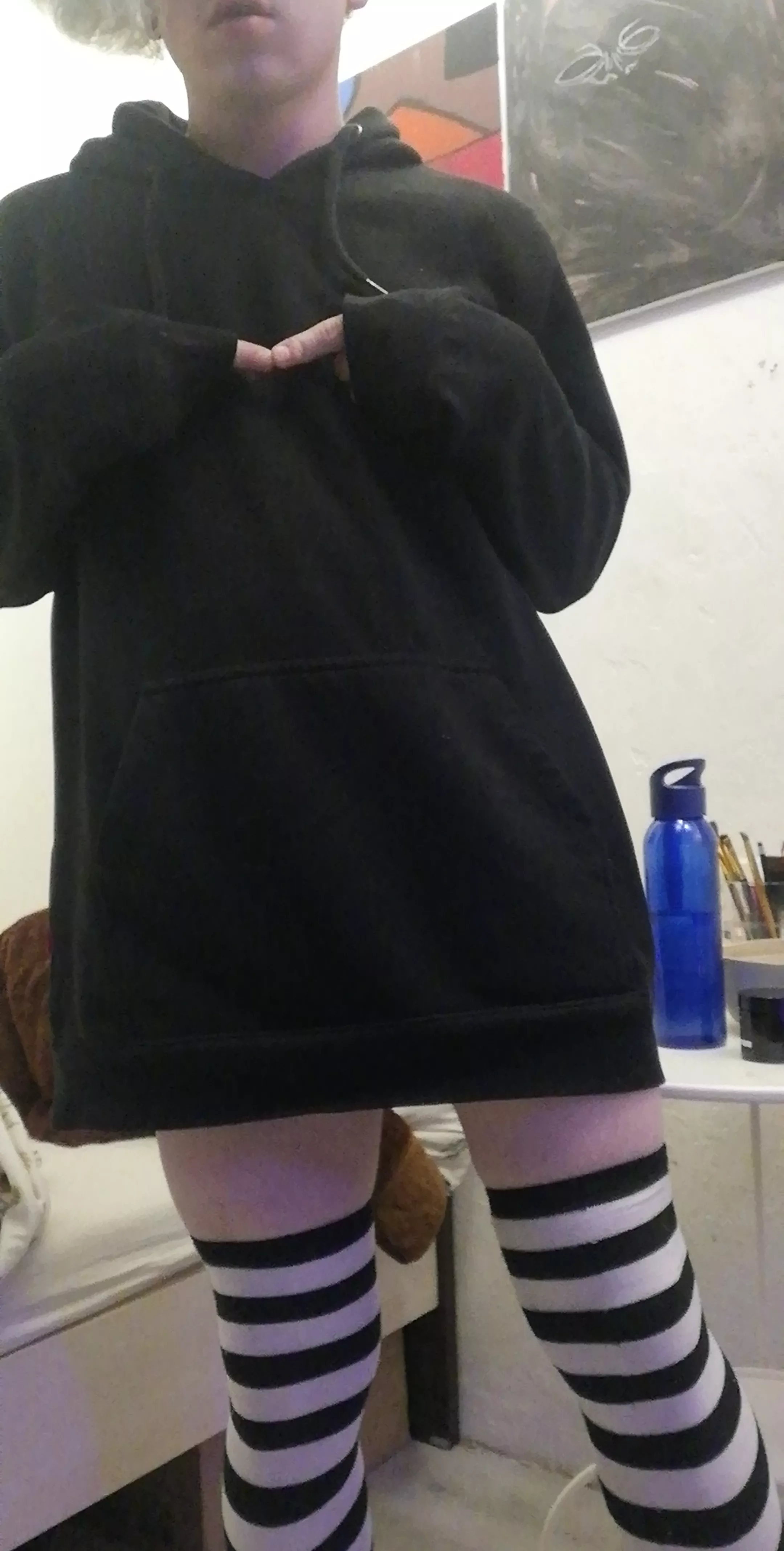 what do you think about my outfit? 🥺 wanna cuddle 🥺🥺👉👈 posted by OcramsKitten