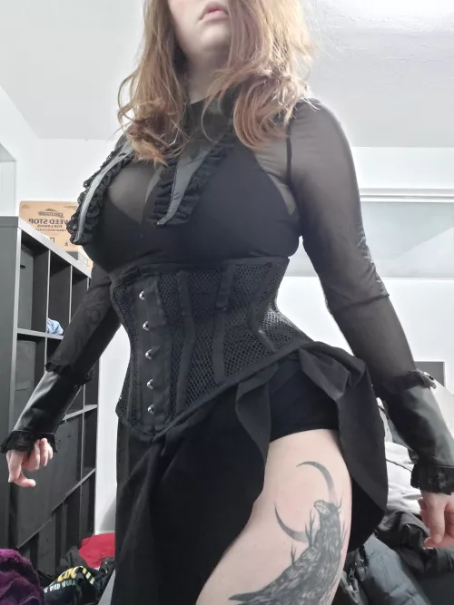 what do you think of my dress? by Livvy-Lavender