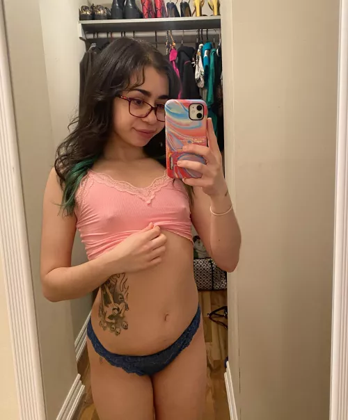 What do you think of my little tits? by 222Fae_Soul