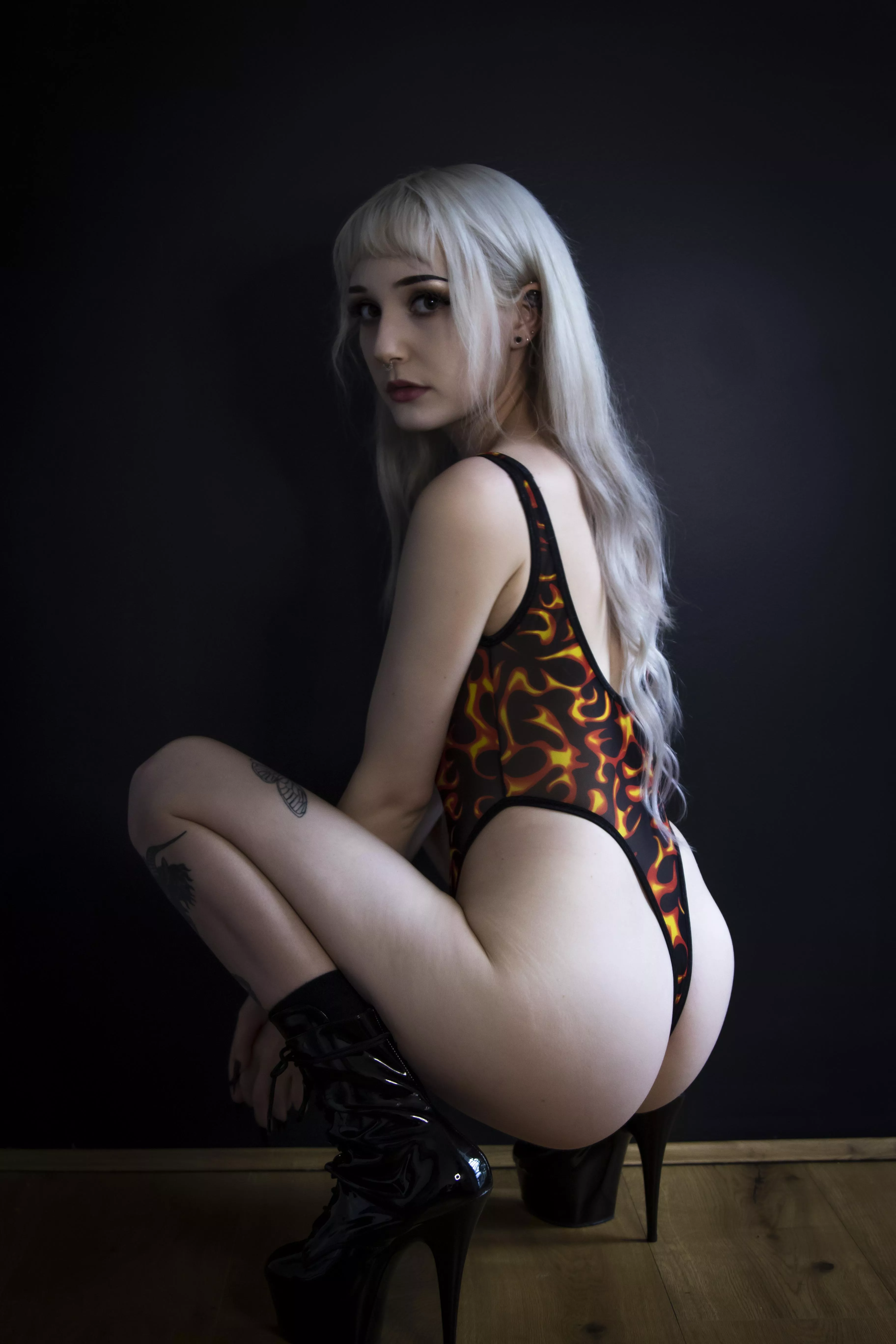 What do you think of my new “hot” outfit ❤️‍🔥 posted by HexBunnie