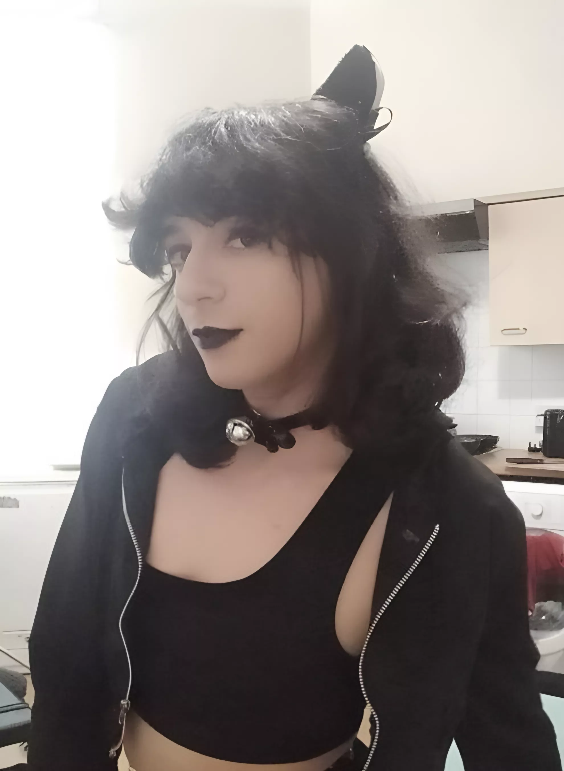 what do you think of the punk catboy look? posted by jackedfemboy