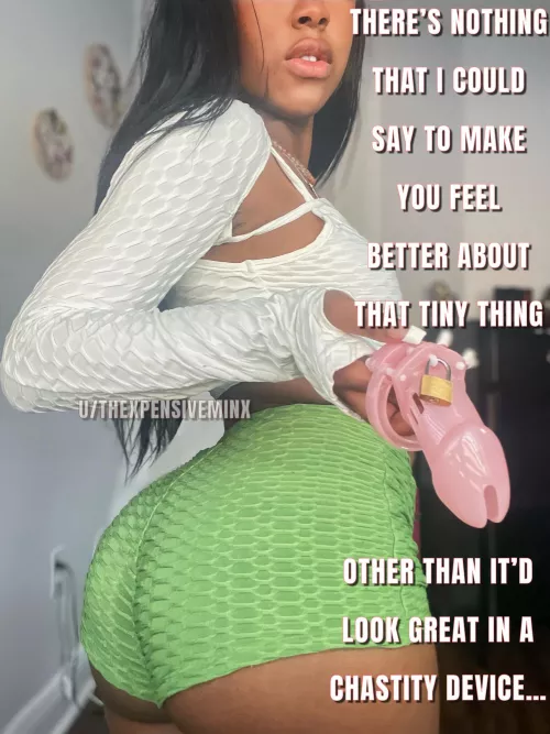 what else is there to say? cage yourself today! by thexpensiveminx