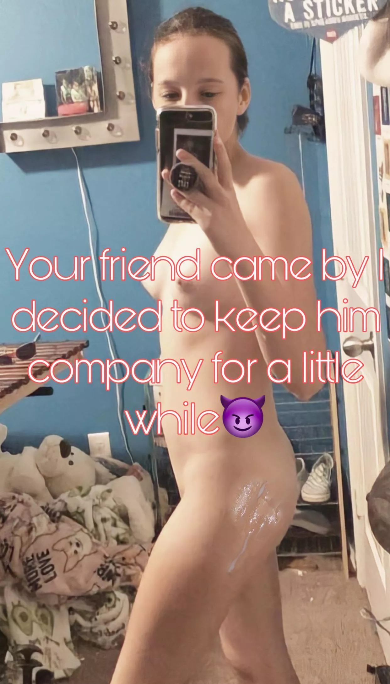 What happens while I’m at work posted by PrincePedalM17