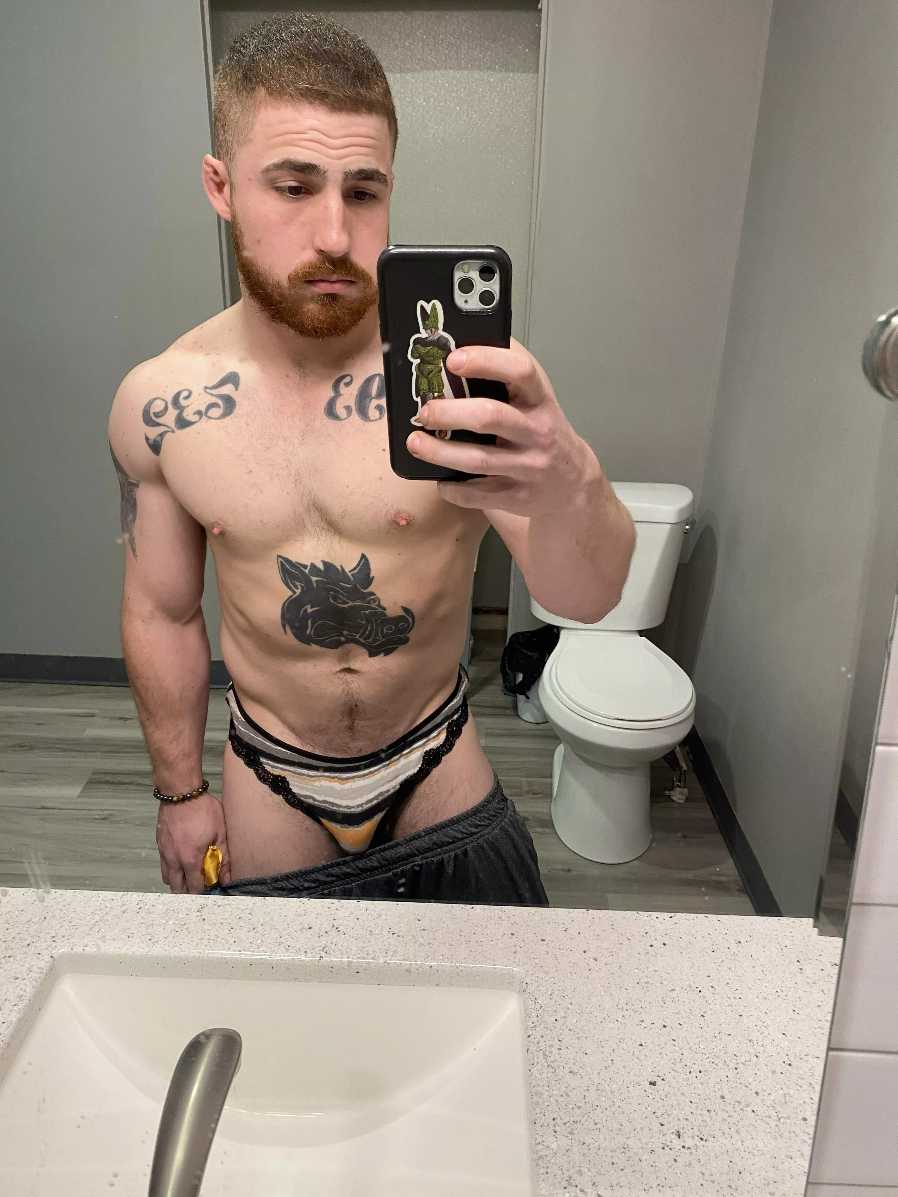 What I secretly wear under my boy clothes posted by scoundrel99