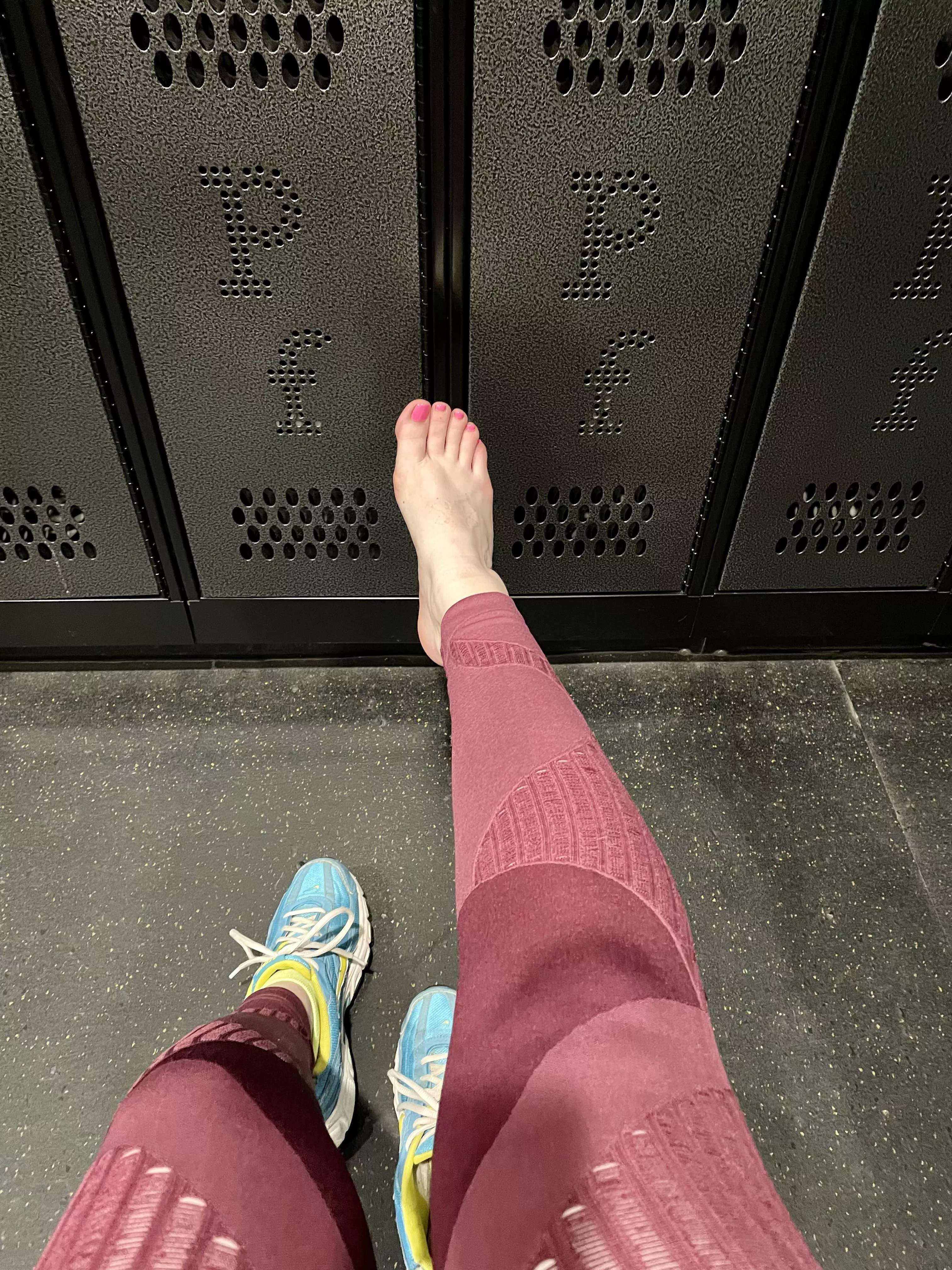 What I’m doing when I get weird looks in the locker room posted by raynes_panty_drawer